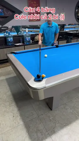 Cân 4 băng + cule nhồi dọn bàn#antmedia #xuhuong #bia #trending #magicbilliard #dangthanhkien #pool9ball #LearnOnTikTok 