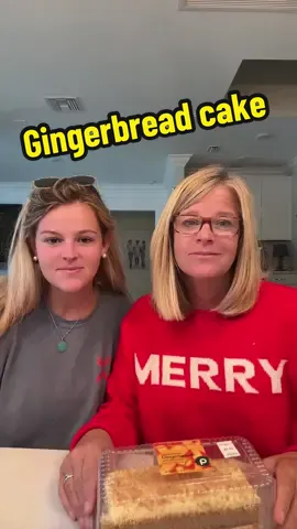 Publix gingerbread cake @Publix #megandmaddie #motherdaughter #costcomammaandmaddie #forupage #2024 #publix #gingerbread #gingerbreadcake #publixreview #publixcake 