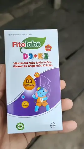 vitamin D3K2 - Mk7 cho bé Fitolabs dạng nhỏ giọt cho bé dễ dùng Hỗ trợ bé tăng chiều cao ,giúp xương chắc khỏe #vitamin #vitaminchobe #mebimsua #vitamind3k2 #vitamind3k2mk7 
