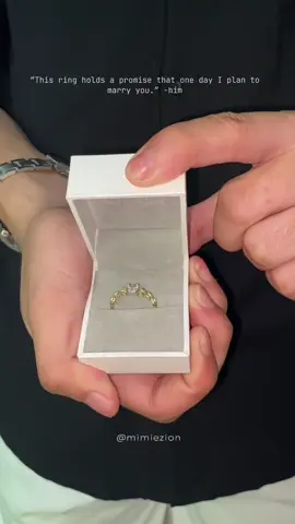 Boys, this is your sign to buy this adjustable promise ring for her 🫶🥰 #mikana #mikanajewelry #mikanajp #adjustablerings #adjustablepromisering #bestgiftidea #monthsarygift #anniversarygift #birthdaygift #valentinesdaygift #christmasgift #tiktokshop #fyp 