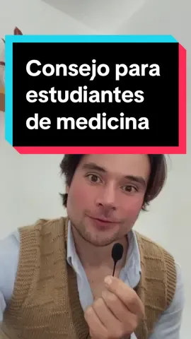 Consejo para estudiantes de medicina y enfermeria tambien aplica. #doctormiguelpadilla 