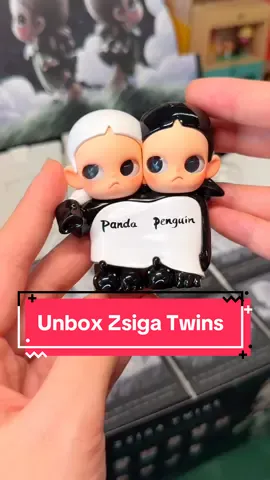 Unbox Set Blind Box Zsiga Twins POPMart #arttoys #tiemnets #blindboxtoys #blindbox #zsiga #zsigatwins 