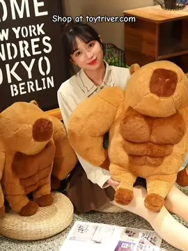 Funny Fitness Muscle Capybara Plush Toy  #Capybara #capybaraplush #capybaralove #capybaratiktok #capybarasforever #capybaramemes #plushies #plushtoys #cute #roomdecor #stuffedanimals #kawaiistuff #plushtoyfactory #fyp #gift #giftideas 