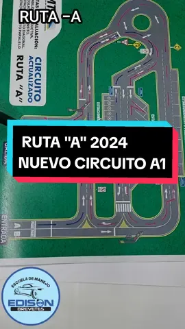 RUTA A resumen del nuevo circuito categoría A1 actualizado si deseas prácticas de manejo para aprobar tu examen de manejo en el touring de conchán saca tu cita al TLF: 992366105 #touringconchan #touringbrevetes #parati #fyp #examendemanejo #videoviral 
