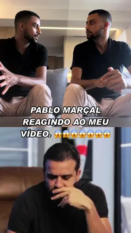PABLO MARÇAL REAGINDO AO MEU VIDEO? 😱😱  . . . . . #pablomarçal #capcut #viral 