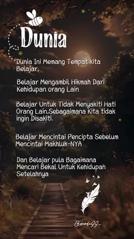 Dunia ini memang tempat kita belajar .. #story  #katabijakkehidupan  #sandaranhati_letto  #realtiktok  #CapCut 