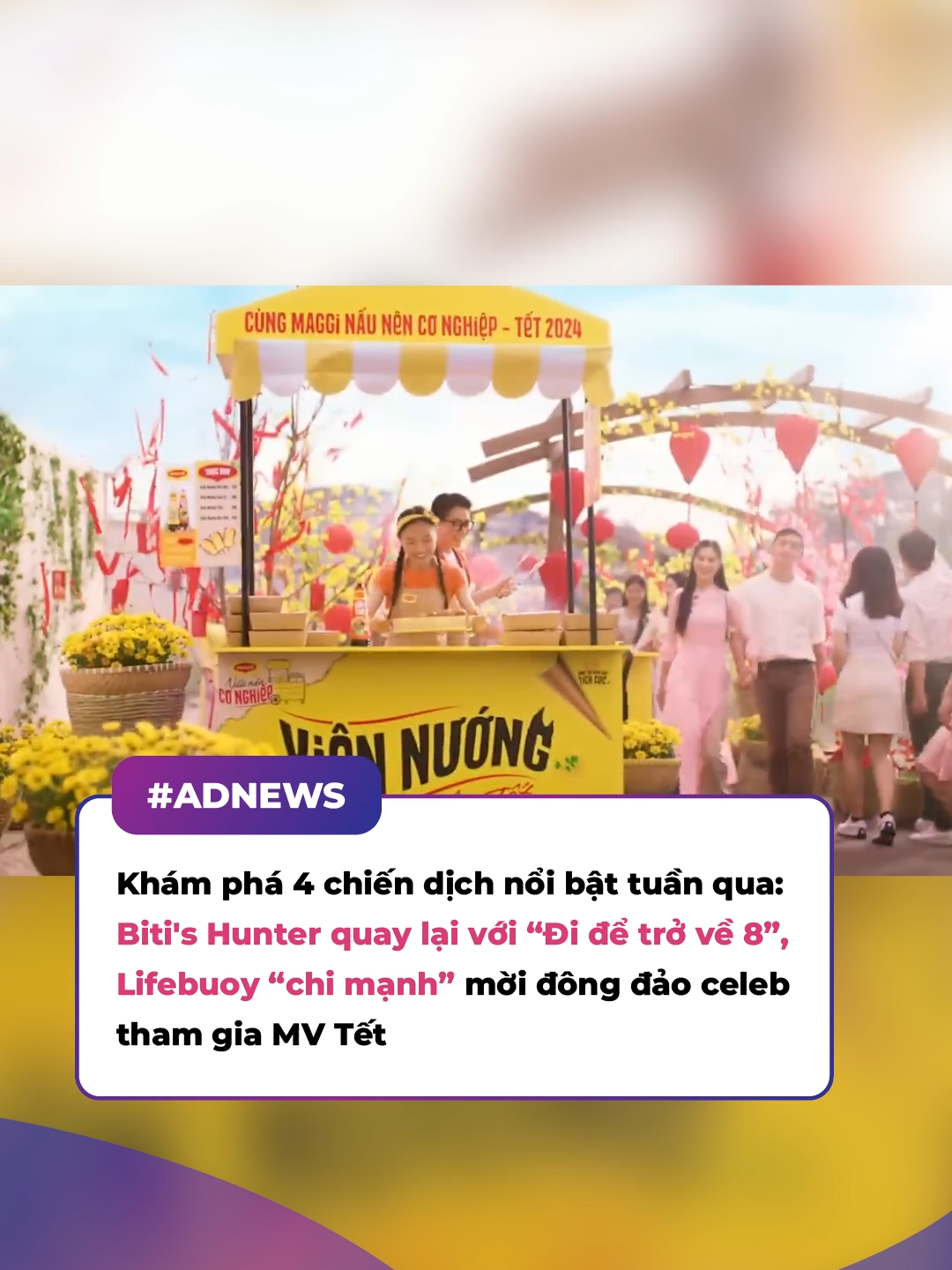 Khám phá 4 chiến dịch nổi bật tuần qua: Biti's Hunter quay lại với “đi để trở về 8”, Lifebuoy “chi mạnh” mời đông đảo celeb tham gia MV Tết #marketing  #advertising  #marketerszone  #trending  #xuhuong  #viral