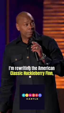 😂DaveChappelle gives Huckleberry Finn a hilarious makeover! Get ready for a literary classic as you've never seen it before. #davechappelle  #chappellecomedy  #huckleberryfin  #tiktoklaughs  #comedygold  #literaryhumor #standuptiktok #newcomedy 