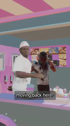 A SCOOP OF TROUBLE: Ice cream man's desperate attempt to hide a crime.🍦 🚓 #DarkComedy #UnexpectedTurn #IceCream 