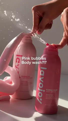THIS CUTE PINK BODY WASH IS EVERYTHING >> 😭💗 Bau wangi gila and look at the foamy texture?!?!?  🫧 @lavojoy_my #lavojoymy #enjoyyourbathtime #BubbleSpa #BubbleUpShowerMousse #BubbleCrushBodySerum 