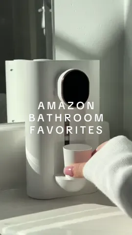 Amazon bathroom favorite 🤩 This mouthwash dispenser is automatic, comes with 2 cups, 3 dispensing levels, it is rechargable and you can also mount it to the wall if you’d like✨  #bathroom #bathroomorganization #gadgets #gadget #amazongadgets #amazon #amazonfinds #amazonfavorites #amazonmusthaves #asmrtiktok #asmr #asmrsounds #Home #homefinds #fyp #foryou 