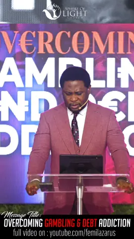 The issue of trauma among believers is an underdiscussed matter. Heal from the past. You honestly don't have to prove a point to anybody! #Gambling #addictions #Femilazarus #AFL 