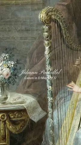 Pachelbel's Canon (also known as the Canon in D, P 37) is an accompanied canon by the German Baroque composer Johann Pachelbel. The canon was originally scored for three violins and basso continuo and paired with a gigue, known as Canon and Gigue for 3 violins and basso continuo. Both movements are in the key of D major. Although a true canon at the unison in three parts, it also has elements of a chaconne. Neither the date nor the circumstances of its composition are known (suggested dates range from 1680 to 1706), and the oldest surviving manuscript copy of the piece dates from 1838 to 1842. Like his other works, Pachelbel's Canon went out of style, and remained in obscurity for centuries. A 1968 arrangement and recording of it by the Jean-François Paillard chamber orchestra gained popularity over the next decade, and in the 1970s the piece began to be recorded by many ensembles; by the early 1980s its presence as background music was deemed inescapable. From the 1970s onward, elements of the piece, especially its chord progression, were used in a variety of pop songs. Since the 1980s, it has also found increasingly common use in weddings and funeral ceremonies in the Western world. #classicalmusic #music #art #pachelbel #pachelbelscanon #canon #fyp #fypシ #fypシ゚viral #fypage #fyppppppppppppppppppppppp #fypp #foryou #foryoupage #lucky #777 
