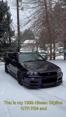 My R34 Skyline GTR #cars #gtr #r34gtr #r34gtrvspec #r34 #jdmcarsoftiktok #skylinegtr #r34skyline 