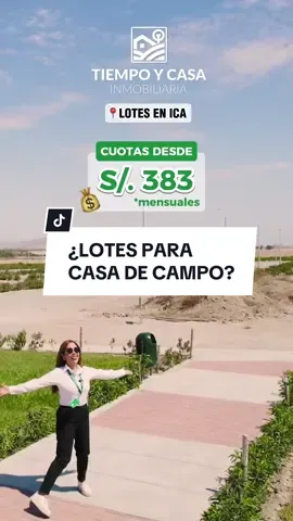 ¡Olvídate del estres de la ciudad! 🙌🏻 Disfruta de los beneficios de tener tu lote para casa de campo en ICA 🏡✨ #terrenosenventa #ica #lotesenica #casadecampo #inmobiliariaperu #ventadeterrenos #prestamos #fyp #parati 
