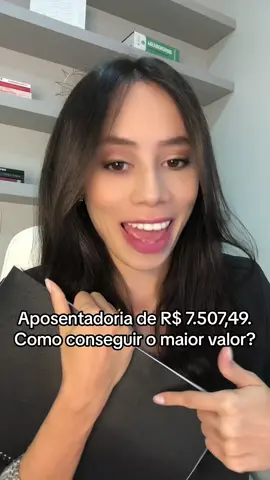 O único documento que você precisa para se aposentar com o maior valor, de acordo com a sua realidade. Quer saber mais sobre? Acesse o whatsapp no perfil! #advogada #aposentadoria #regimepropriodeprevidencia #inss 
