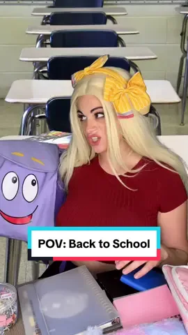 POV: Here is How I Back to School, with Temu. #pov #funny #skit #temu #temusale #temubacktoschool  