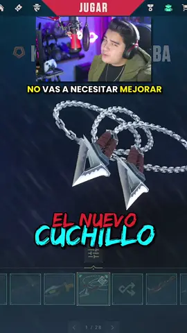 ¡El nuevo cuchillo tiene algo bastante interesante!🥷✨#Valorant #valorantskins #valorantinfo #valorantepisode8 #valorantinfo #valorantkuronami 