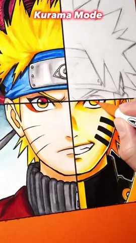 Drawing NARUTO 4forms #NARUTO #narutoshippuden #satisfying #art #artist #artwork #skills #illustration #fanart #uzumakinaruto #baryonmode #boruto #anime #narutofan #narutoedit #challenge #foryou #fyp 
