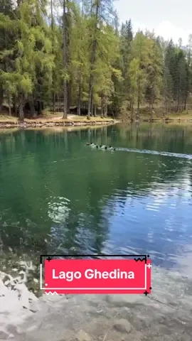 Lago Ghedina na região das Dolomites 🇮🇹 Lugar simplesmente perfeito. #dolomites  #italy  #lagoghedina  #perfect #nofilter 