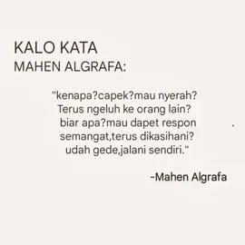 Support sistem terbaik adalah diri sendiri #4u #diamondgang#wattpad 