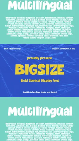 Bigsize Font Download at YouWorkForThem - https://zpr.io/QzV5W7YwxWqL #canva #fonts
