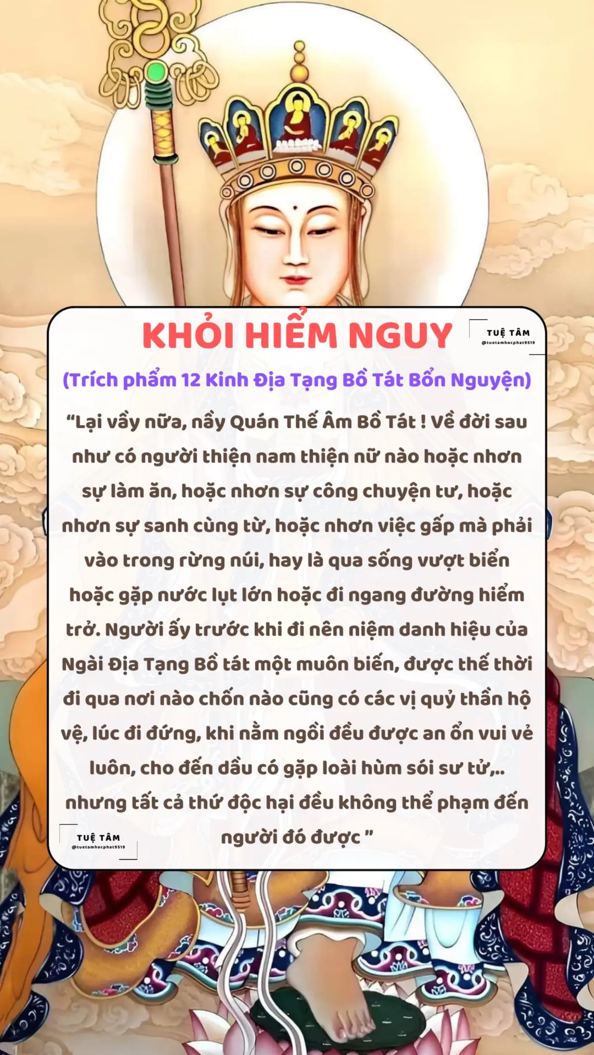 KHỎI HIỂM NGUY    #phatphapnhiemmau🍀 #xuhuong #nammoadidaphat🙏🙏🙏 #tutaptaigia🍀 #chisephatphap🍀 #nammodaibiquantheambotat #tuetamhocphat🍀 #moingaymottrichdan🌱 #nammodainguyendiatangvuongbotat #kinhdiatang 