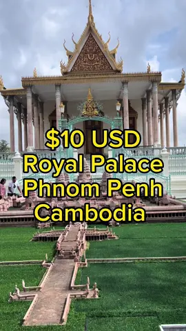 MUST VISIT cultural buildings and monuments in the Royal Palace Phnom Penh Cambodia  #travelcambodia #phnompenhcity #cambodia #royalpalace #cambodiaculture #beautifulplacestotravel 