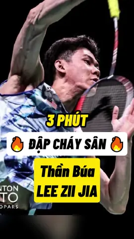 Cùng Lee Zii Jia đập CHÁY SÂN trong 3 Phút, anh em nhé? 🔥💥 #ctbadminton #caulong #leeziijia #jumpsmash #smash #caulongcantho #caulongvietnam #badminton #highlight #fyp