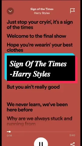 𝑺𝒊𝒈𝒏 𝑶𝒇 𝑻𝒉𝒆 𝑻𝒊𝒎𝒆𝒔 #harrystyles #musiclyrics #songlyrics #marklyrics #trending #fypシ゚viral #spotify 