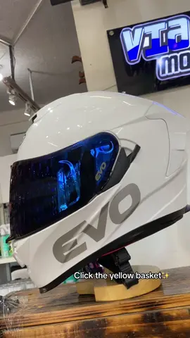 THE BEST SELLER HELMET‼️ EVO GT-PRO PEARL WHITE🔥🔥🔥 FOR ONLY 3,600‼️AVAILABLE SA YELLOW BASKET♥️ #evohelmetsphilippines #evolution #evohelmet #helmet #fypシ゚viral #fypシ #lhinnethvlogs #teamgraphitee 