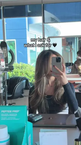 balayage hair touch up / routine 🍯 #hair #hairtransformation #balayage #layers #rootsmudge #rootsmudgebalayage #hairroutine 