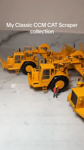 My Vintage CAT CCM Scraper Models 651E 657E 633D  #catvintage #vintagescrapers #651e #657 #633D #caterpillarthrowback #heavyequipmenttiktok # vintage construction # tiktokcollectibles #constructionnostalgia #oldirontiktok#classiccat #tiktokmachinery#vintagexonstructiontoys #tiktokantiques # tiktokheavymetal #diecastconstruction #scalemodel #constructionmodels #miniatureconstruction #Modelmachinery #heavyequipment #diecastcollectibles  #