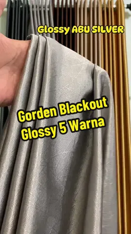 Ada yang baru nih !!  Gorden Blackout Glossy yang bakalan bikin Jendela Rumah kamu terkesan lebih mewah... #gordenjendela #gordenminimalis #gordenmurah #Gorden #gordenpolos 
