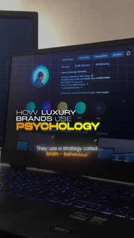 How LUXURY BRANDS use PSYCHOLOGY.