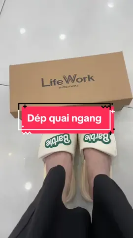 Dép quai ngang xinhhh ✨🫶 #lifework #depquaingang #depxinh 