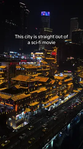 Chongqing is one of the most unreal cities in the world, from its cyberpunk cityscape to the crazy architecture #chongqing #cyberpunk #chinatravel 