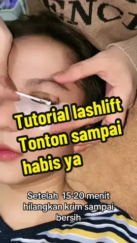 Tutorial lashlift grafting #lashlift #tutorial #tutoriallashlift #carapakaiobatlashlift #tahapanlashlift #oliviabeautysalon19