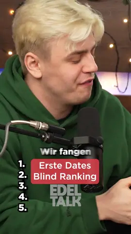 Erste Dates Blind Ranking 🤔#edeltalk #277