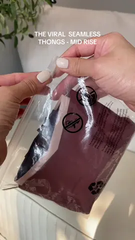 More seamless thongs but these are more mid rise 😍 the BEST no show/seamless 🙌🏻 🥰 #underwear #seamlessunderwear #thatgirl #trending #viralunderwear 