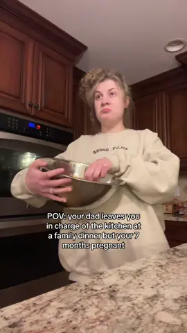 Went to my parents house last night for my moms birthday🤣 #pregnancy #pregnant #momhumor 