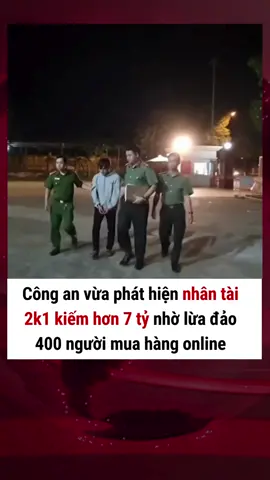 Công an vừa phát hiện một nhân tài 2k1 kiếm hơn 7 tỷ nhờ lừa đảo 400 người. Ngày 6/1, Công an TP Buôn Ma Thuột (tỉnh Đắk Lắk) cho biết, đang tạm giữ hình sự đối tượng Trần Quốc Vũ (sinh năm 2001, trú huyện Đắk Song, tỉnh Đắk Nông) để điều tra hành vi lừa đảo chiếm đoạt tài sản #plxhvn #phapluatxahoi #luadao #toiphamluadao #thudoanluadao #luadaoonline #luadaoquamang #luadaotrenmang #banhangonline #daklak #daklak47