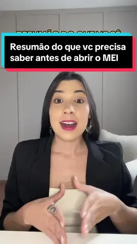 Esteja ciente das regras antes de abrir um CNPJ MEI.  Aqui no Fiscal Sem Prejuízo temos assessorias especializadas para quem quer abrir um MEI ou para aquele empreendedor ou empreendedora que já possui o CNPJ MEI mas precisa de orientação e regularização.  Sou contadora especialista em MEI e posso te ajudar! Entre em contato!  #fiscalsemprejuizo #samyrivers #contadoramei #mei #empreendernodigital #abrirmei #abrirempresa #beneficiosinss 
