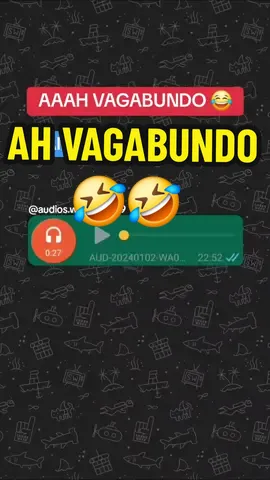 Ah Vagabundo 😂  mande para seu amigo !  #CapCut #audiowhasapp #audiosengraçados #audiosparatiktok #audioviral #Audio 