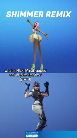 What do you guys think? #nickiminaj #fortnite #nicki #barbz #fortnitememes #fortnitebr #shimmer #fortniteemote #nickiminajremix 