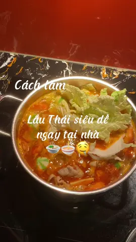 Nấu lẩu Thái dễ dàng hơn nhờ vào gói nước lẩu. 🤤🍲🍜😘 #makehotpot #hotpot #cooking #dailyvlog #homemadefood #WeekendVibes #barona #trending 