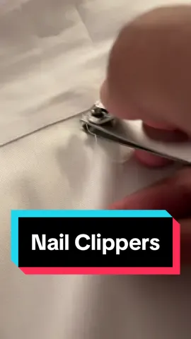 #stitch with @Randall Nance  great tip for loose threads. #clothing #nailclippers #clip #hack #LifeHack #hacks #tipsandtricks 