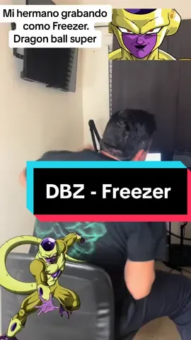 Mi hermano grabando un fandoblaje de Freezer. @Luis Felipe Anzures los admira mucho a ustedes Gerardo Reyero y @Lalo Garza y todo el cast de DBZ . Son una inspiracion para nosotros ! #fyp #foryou #dragonball #dragonballlatino #dbzlatino #freezer #actuacion #doblaje #mexico #goku #foryoupage #parati #fypシ 