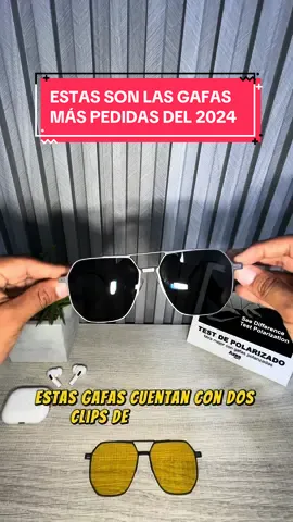 🕶️ Descubre el nuevo estándar en estilo y versatilidad con nuestras gafas innovadoras. Hechas con material titanio, estas gafas vienen con dos lentes magnéticas, en negro y amarillo polarizados. ¡Cambia de estilo en un instante con un solo movimiento! 👓✨ #moda #tendencia #viral #fypシ #gafastitanio #aesthetic #EstiloConvertible #elegancia 