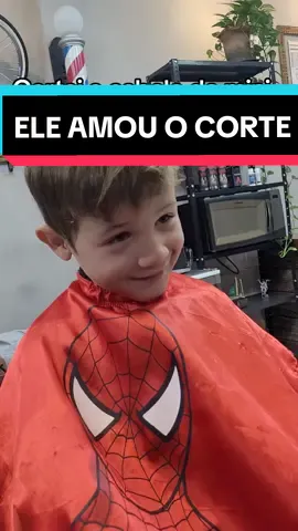 Ele não parava 😅  #cortedecabelo #cortekids #cabelokids #homemaranha #barbearia #barbeiro #barbeirokids #barbeirodecrianca #barbeirosbrasil #barbeirosnotiktok #fy #fyp #fypシ゚viral #fypシ 